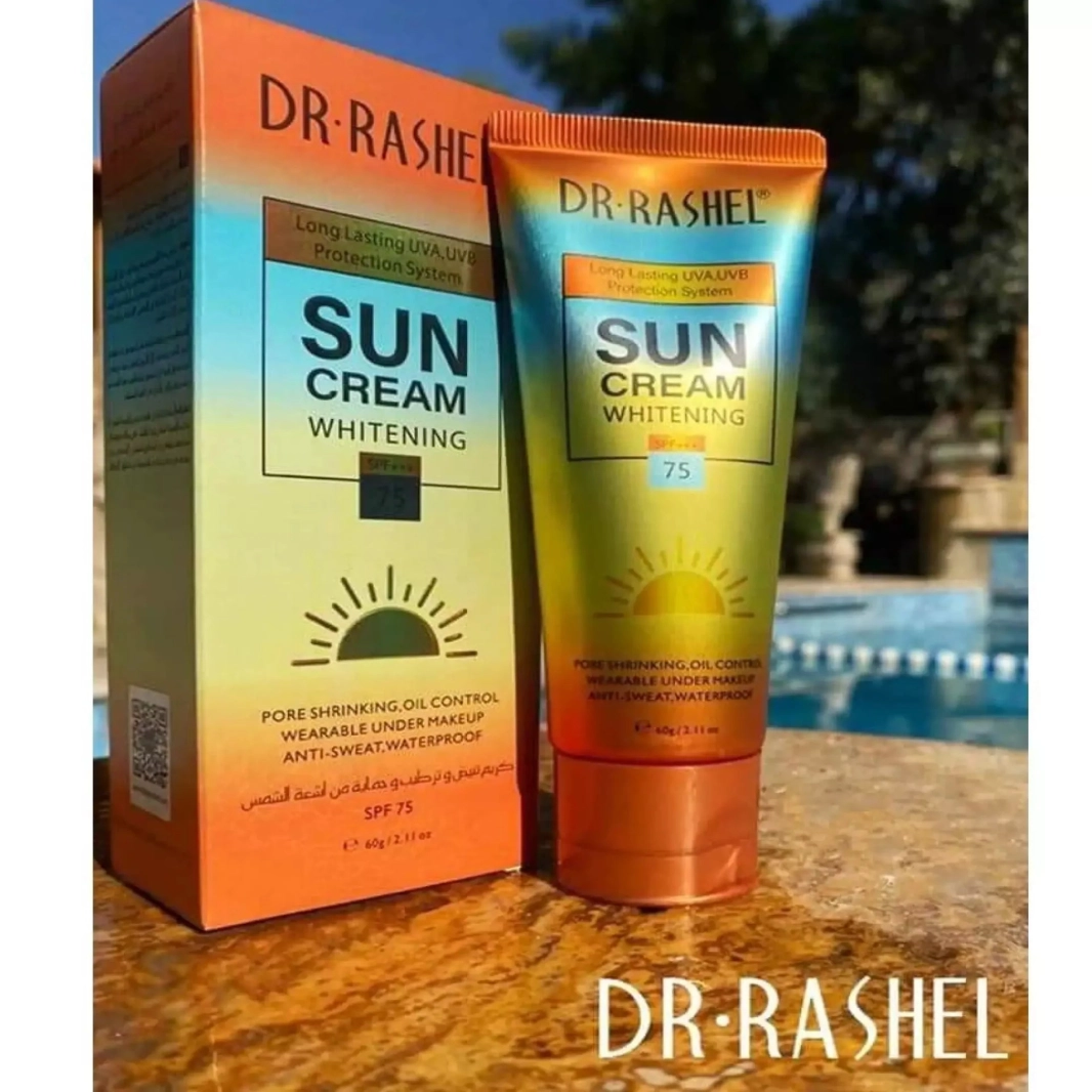 د.راشيل كريم تفتيح البشرة  بعامل حماية من الشمس SPF+++75