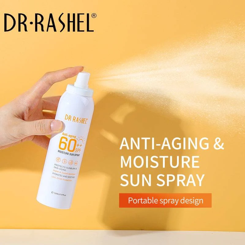 Dr.Rashel Anti-aging and Moisture Sun Spray SPF 60++ 150ml Sunscreen Spray