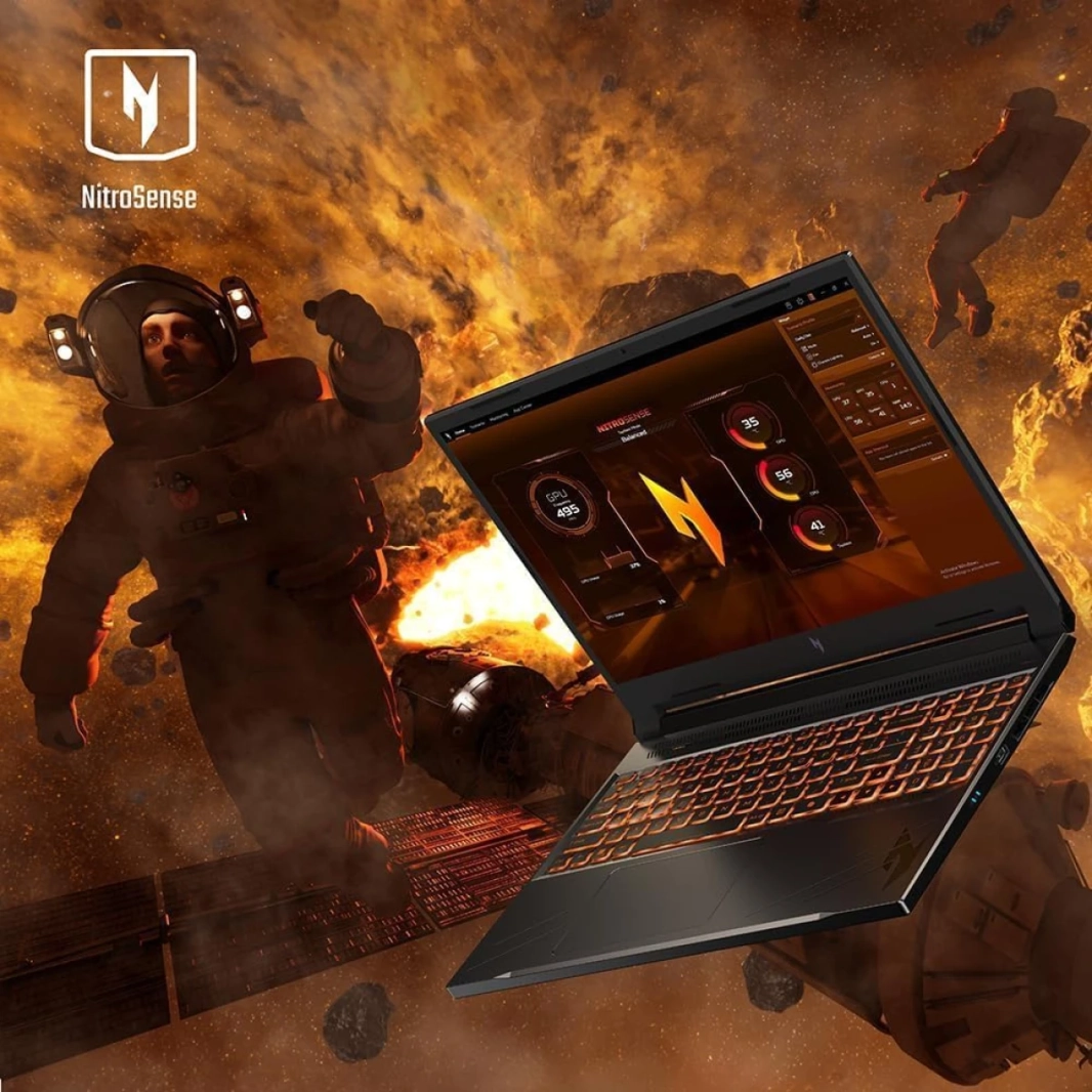 Acer Nitro V 16 (2024) ANV16-71 14Gen Intel Core i7 14650HX 16-Cores  w/ DDR5 Memory & Nvidia RTX 4060 8GB & 16" IPS 165Hz Display - Black