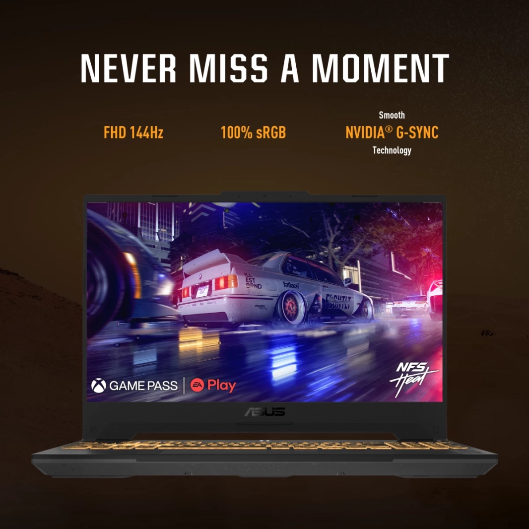 ASUS NEW TUF F17 (2023) FX707VI 13Gen Intel Core i7 10-Cores w/ Nvidia RTX 4070 8GB DDR6 & IPS 144Hz Display - Mecha Grey