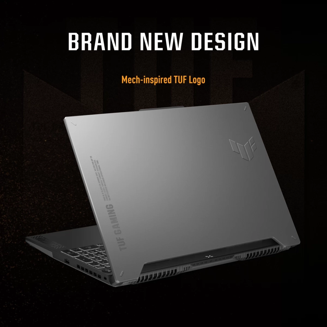 ASUS NEW TUF F17 (2023) FX707VI 13Gen Intel Core i7 10-Cores w/ Nvidia RTX 4070 8GB DDR6 & IPS 144Hz Display - Mecha Grey