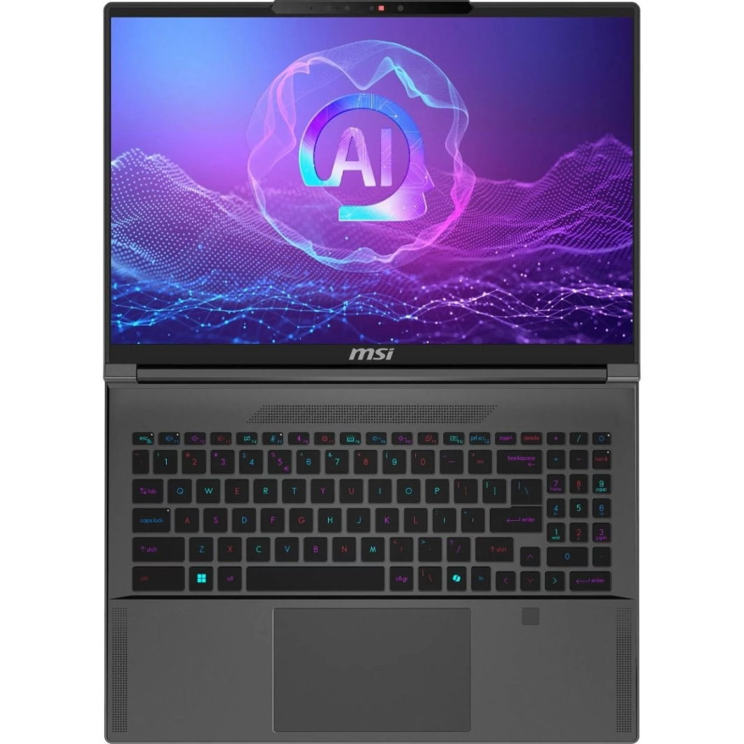 MSI CREATOR A16 AI+ (2024) AMD Ryzen AI 9 365 10-Cores Next-Level AI-Powered w/ Nvidia RTX 4060 8GB DDR6 & IPS 2.5K 240Hz Display - Gray