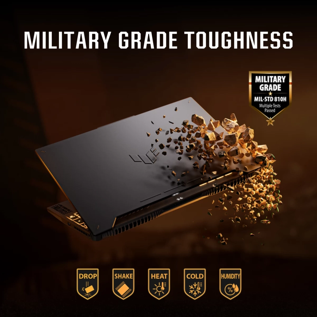 ASUS NEW TUF F17 (2023) FX707VI 13Gen Intel Core i7 10-Cores w/ Nvidia RTX 4070 8GB DDR6 & IPS 144Hz Display - Mecha Grey