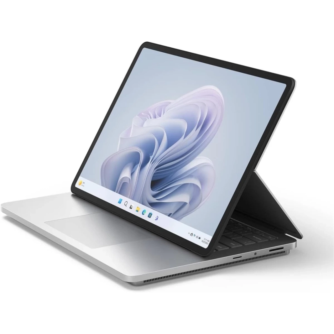 كمبيوتر محمول Microsoft Surface Studio 2 (2023) معالج Intel Core i7 13700H من الجيل الثالث 14 نواة وشاشة تعمل باللمس بدقة 2.4K وتردد 120 هرتز وبطاقة رسومات NVIDIA RTX 4060 سعة 8 جيجابايت - بلاتينيوم