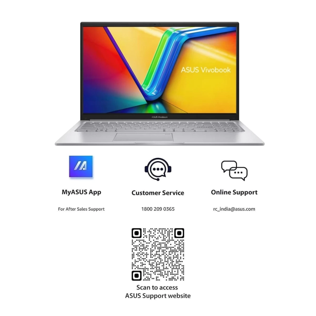 ASUS NEW Vivobook 15 (2023) X1504VA جديد، معالج Intel Core i7 من الجيل الثالث عشر، 10 أنوية، رفيع وخفيف الوزن، درجة عسكرية (مخصص) - فضي