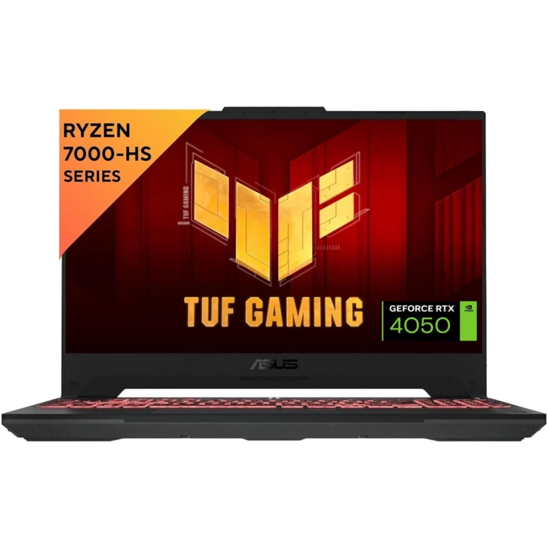 ASUS TUF Gaming A15 (2024) FA507NUR جديد من الجيل السابع AMD Ryzen 7 8-Cores مع Nvidia RTX 4050 6GB وشاشة 144Hz - رمادي