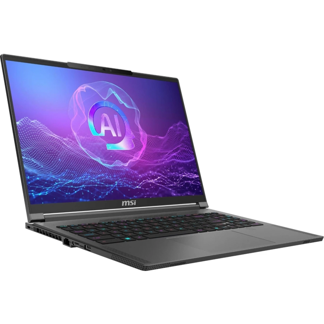 MSI CREATOR A16 AI+ (2024) AMD Ryzen AI 9 365 10-Cores Next-Level AI-Powered w/ Nvidia RTX 4060 8GB DDR6 & IPS 2.5K 240Hz Display - رمادي