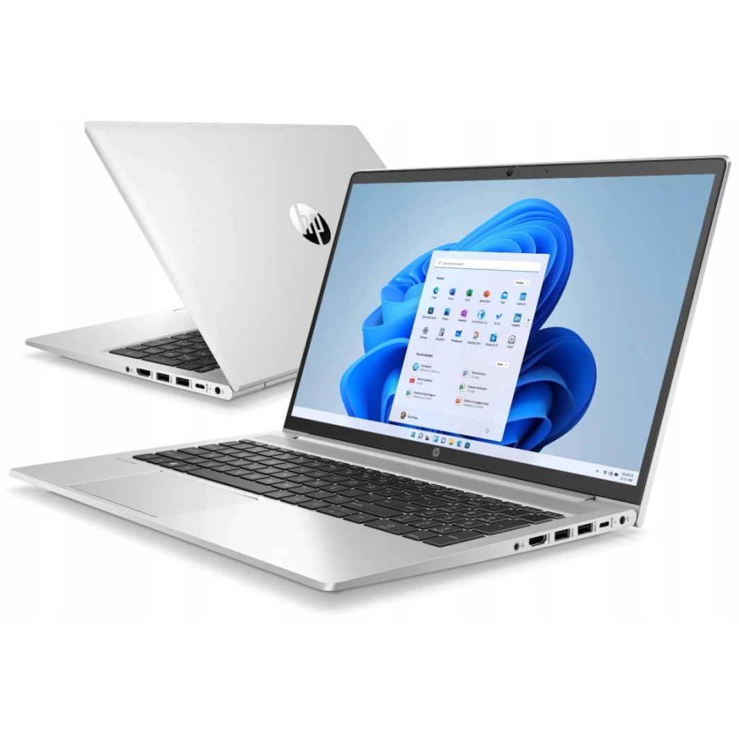 HP ProBook 450 G10 (2023) Intel Core i7 13Gen 10-Core لأداء الأعمال اليومية ومحمي بواسطة HP Wolf Security وضمان لمدة 3 سنوات - فضي