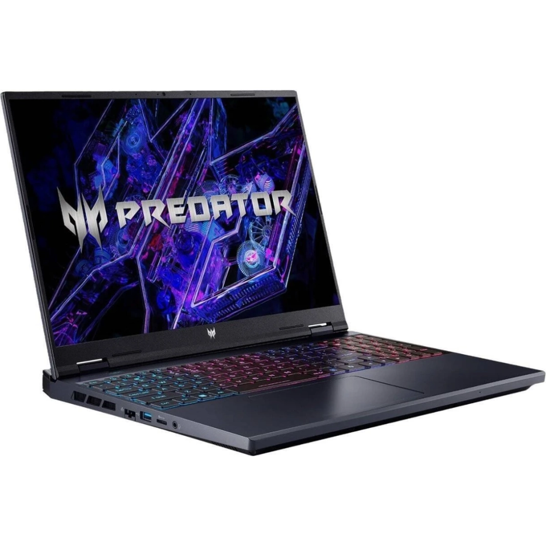 جهاز كمبيوتر محمول Acer Predator Helios Neo 16 (2024) جديد من الجيل الرابع من Intel Core i9 14900HX 24-Cores مع Nvidia RTX 4060 8GB DDR6 وشاشة IPS بدقة 2.5K بمعدل تحديث 165 هرتز - أسود سحيق