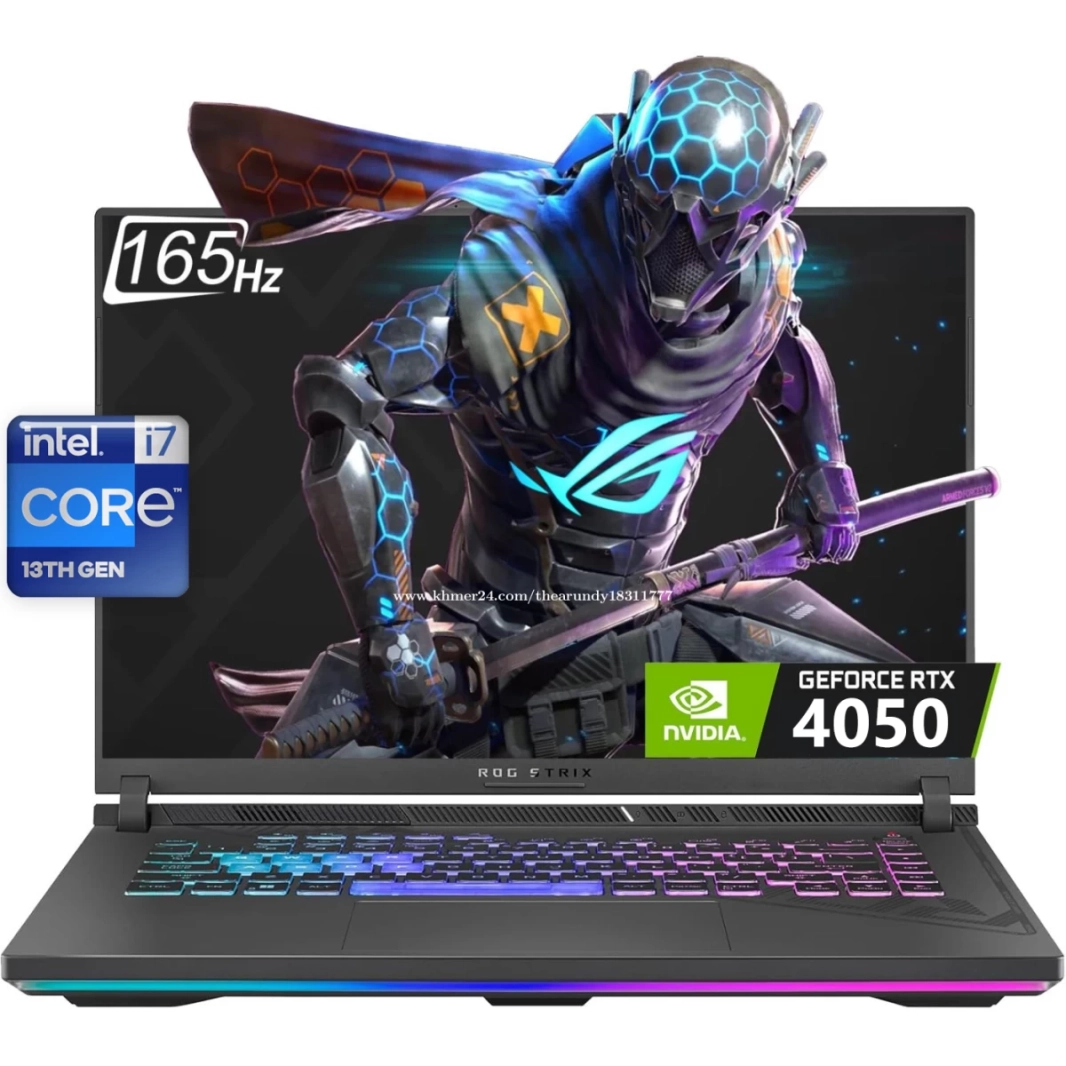 ASUS ROG Strix NEW G16 (2024) G614JU 13Gen Intel Core i7 13650HX 14-Cores w/ Nvidia RTX 4050 6GB DDR6 & 16" IPS 165Hz Display - Eclipse Gray