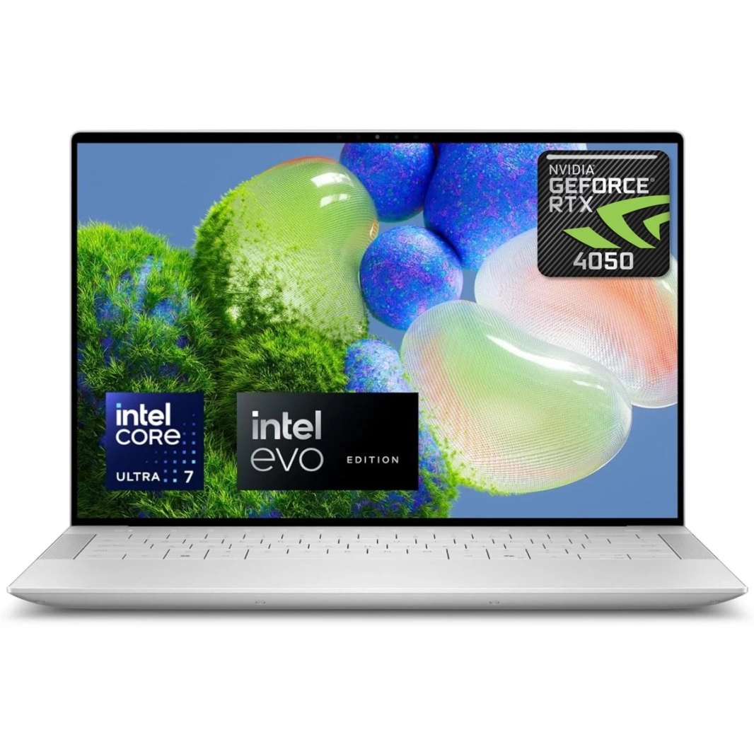 كمبيوتر محمول DELL XPS 14 (2024) 9440 Intel Core Ultra 7 H-Serise Evo Edition، أنحف وأخف جهاز كمبيوتر محمول في العالم، مزود بـ 16 نواة، مع Intel® AI Ready وNvidia RTX 4050 6GB
