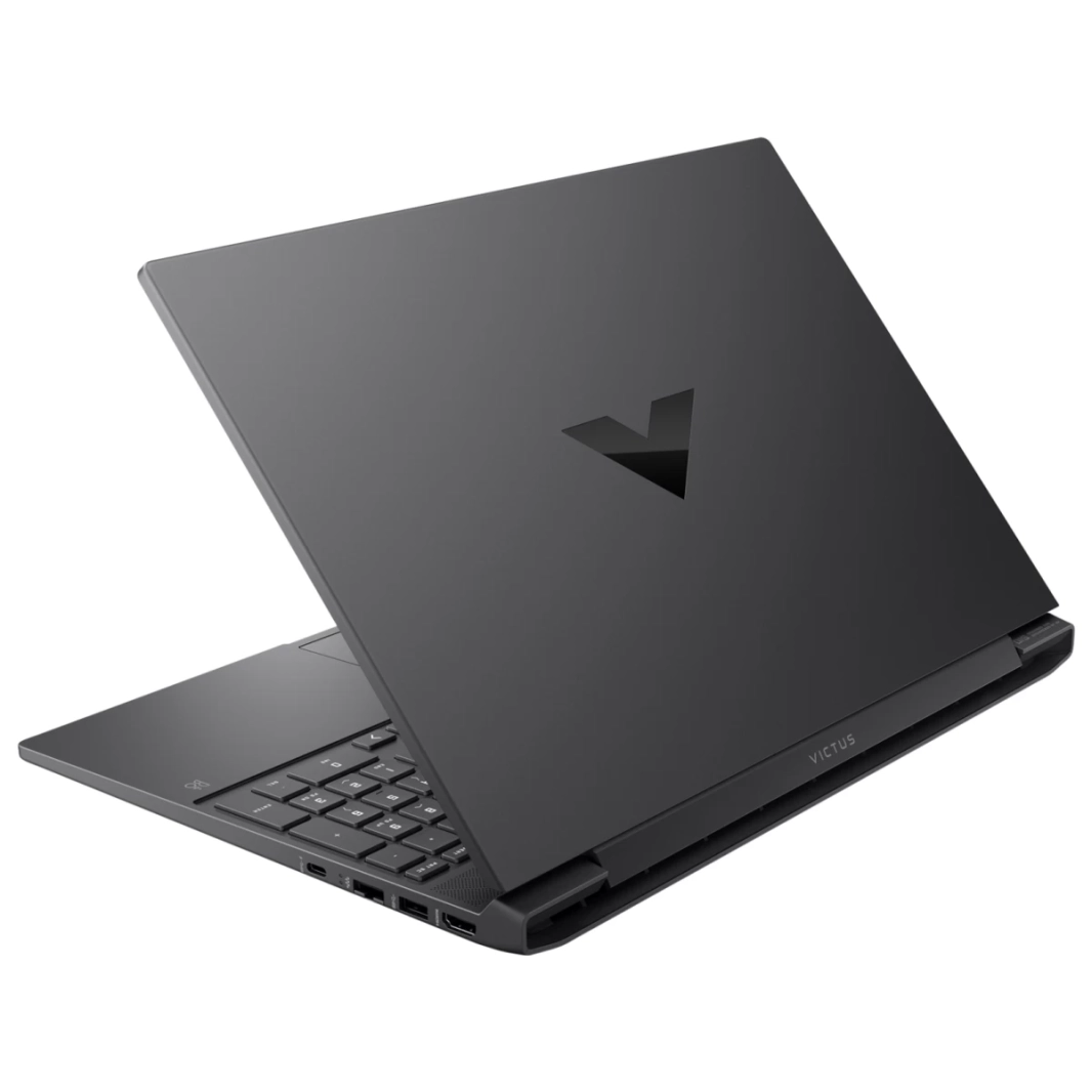 جهاز كمبيوتر محمول Victus من HP (2024) 15-fb2082 جديد من الجيل الثامن من AMD Ryzen 5 6-Cores مع شاشة Nvidia RTX 4050 6GB و144Hz (مخصص) - فضي ميكا