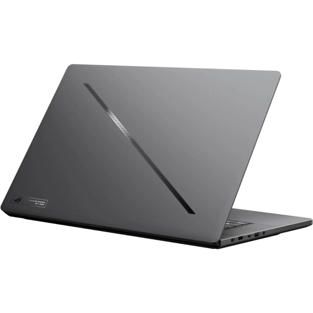 ASUS ROG Zephyrus G16 (2024) GU605MI Intel Core Ultra 9 AI Boost NPU 16-Core مع Nvidia RTX 4070 8GB وشاشة OLED بدقة 2.5K بمعدل تحديث 240 هرتز - Eclipse Grey