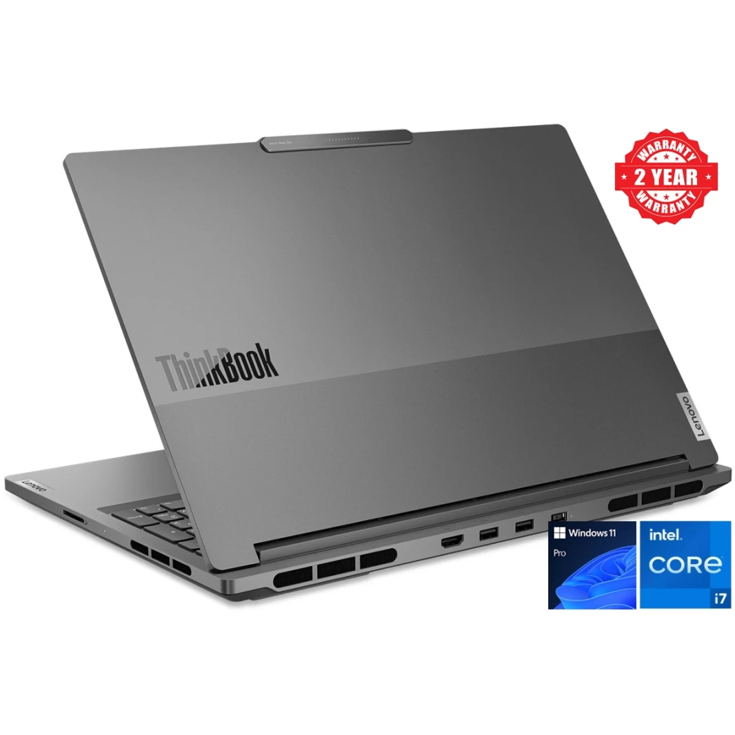 جهاز Lenovo ThinkBook 16p Gen 4 (2023) الجديد من الجيل الثالث عشر بمعالج Intel Core i7 14-Cores مع RTX 4060 وأداء مذهل من فئة رجال الأعمال مع نظام التشغيل Windows 11 وضمان لمدة عامين