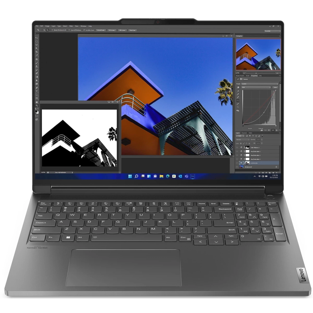 جهاز Lenovo ThinkBook 16p Gen 4 (2023) الجديد من الجيل الثالث عشر بمعالج Intel Core i7 14-Cores مع RTX 4060 وأداء مذهل من فئة رجال الأعمال مع نظام التشغيل Windows 11 وضمان لمدة عامين