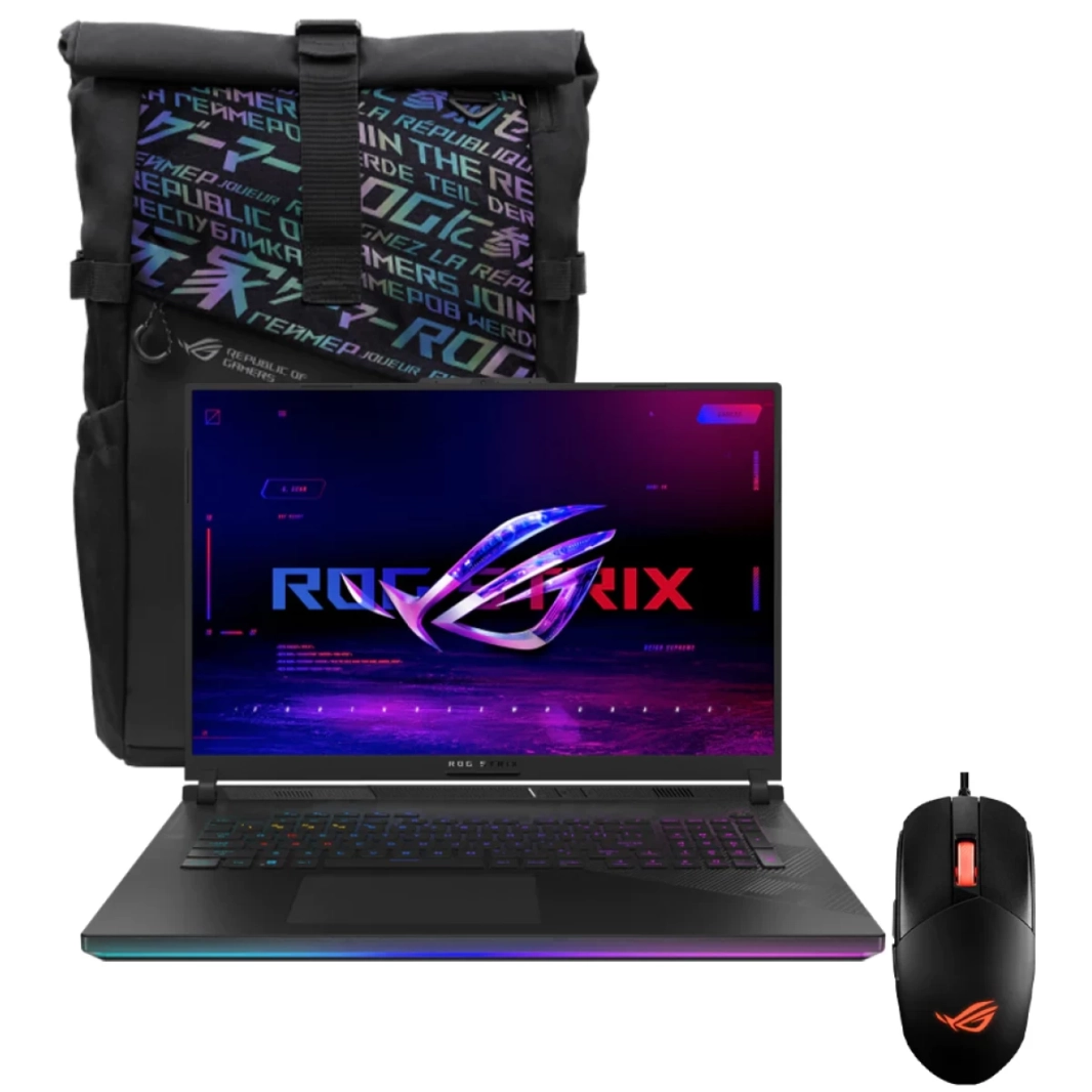 ASUS NEW ROG Strix G18 (2024) G814JVR 14Gen Intel Core i9 14900HX 24-Cores w/ RTX 4060 8GB DDR6 & 18" 2.5K IPS 240Hz Display - Volt Green