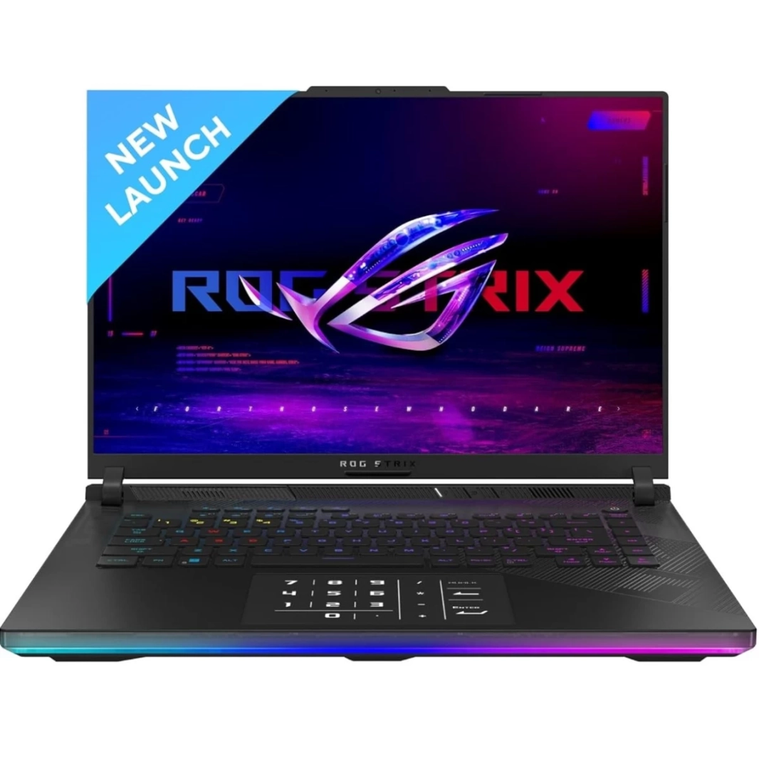 ASUS ROG Strix Scar 16 (2024) G634JZR NEW 14Gen Intel Core i9 14900HX 24-Cores w/ Nvidia RTX 4080 12GB DDR6 & 2.5K IPS HDR 240Hz Display - Off Black