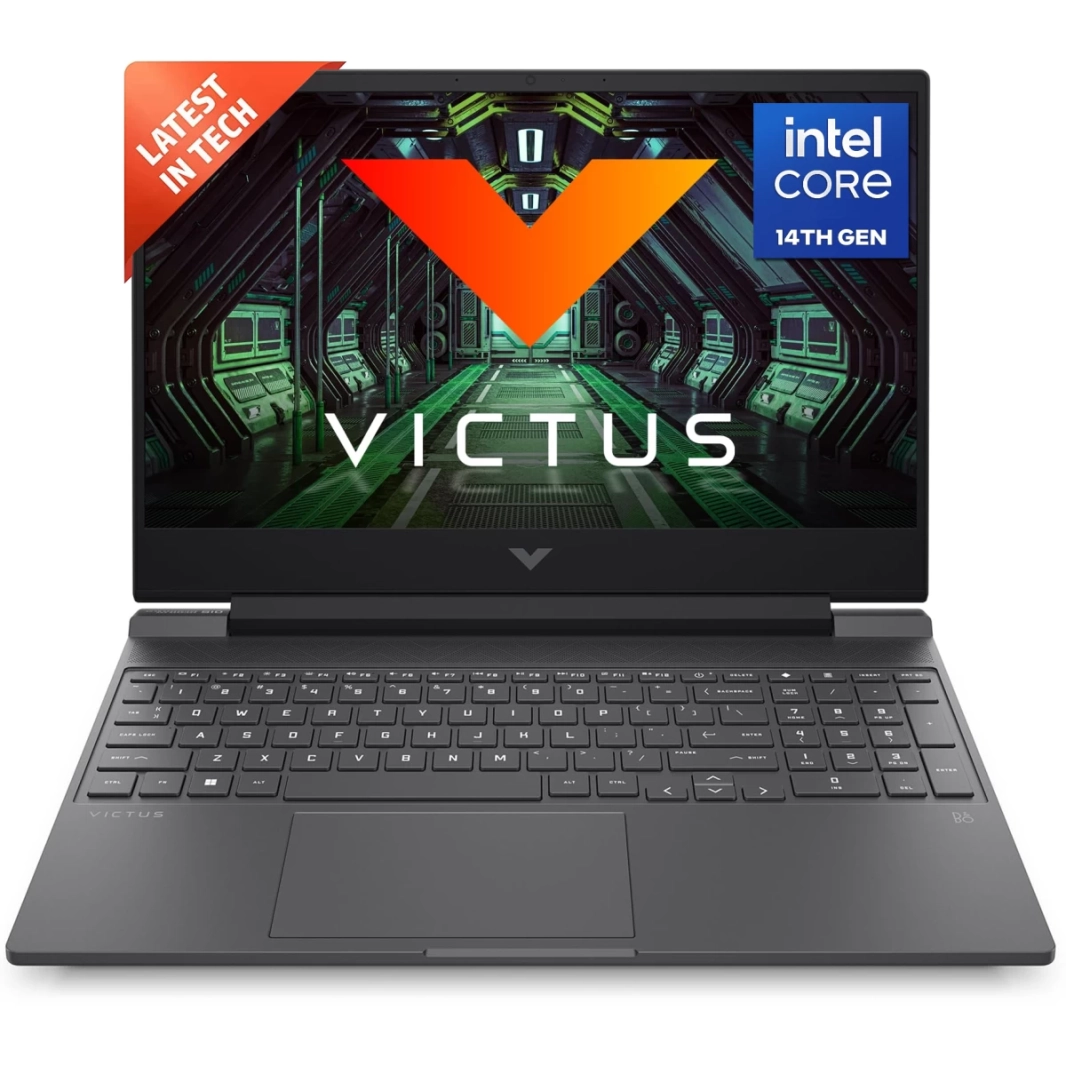 كمبيوتر محمول Victus من HP (2024) 16-r1010ne جديد من الجيل الرابع من Intel Core i7 14650HX 16-Cores مع شاشة Nvidia RTX 4050 6GB و144Hz - فضي ميكا