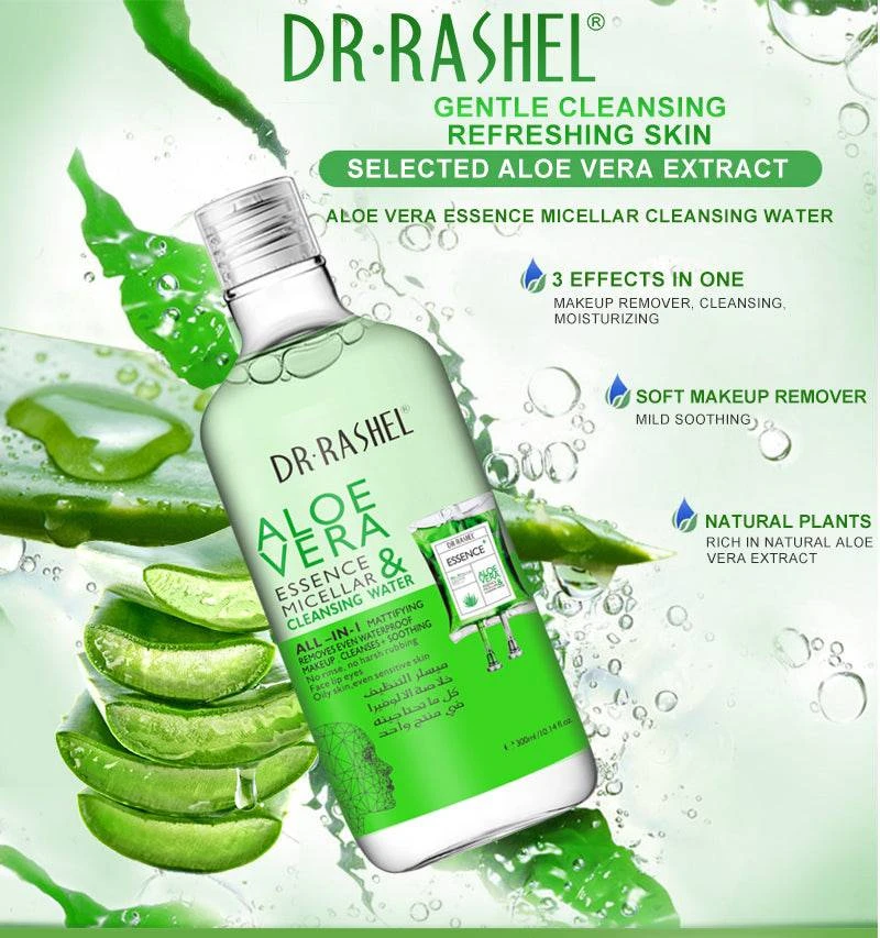 Dr.Rashel Aloe Vera Essence Micellar & Cleansing Water - 300ml