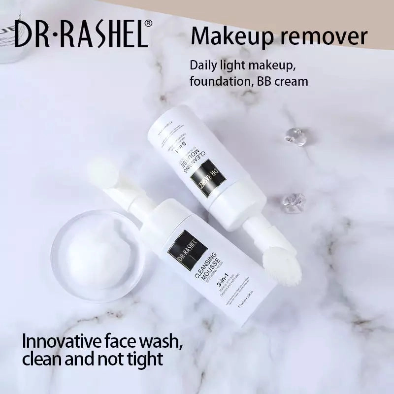 Dr.Rashel Amino Acid Cleansing Mousse Bubble Freckles Makeup Removal Facial Cleanser - 125ml