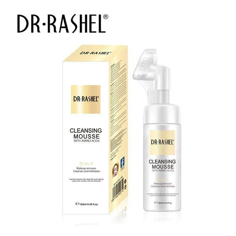 Dr.Rashel Amino Acid Cleansing Mousse Bubble Freckles Makeup Removal Facial Cleanser - 125ml