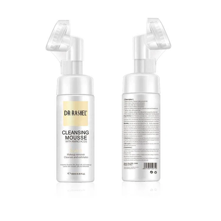Dr.Rashel Amino Acid Cleansing Mousse Bubble Freckles Makeup Removal Facial Cleanser - 125ml