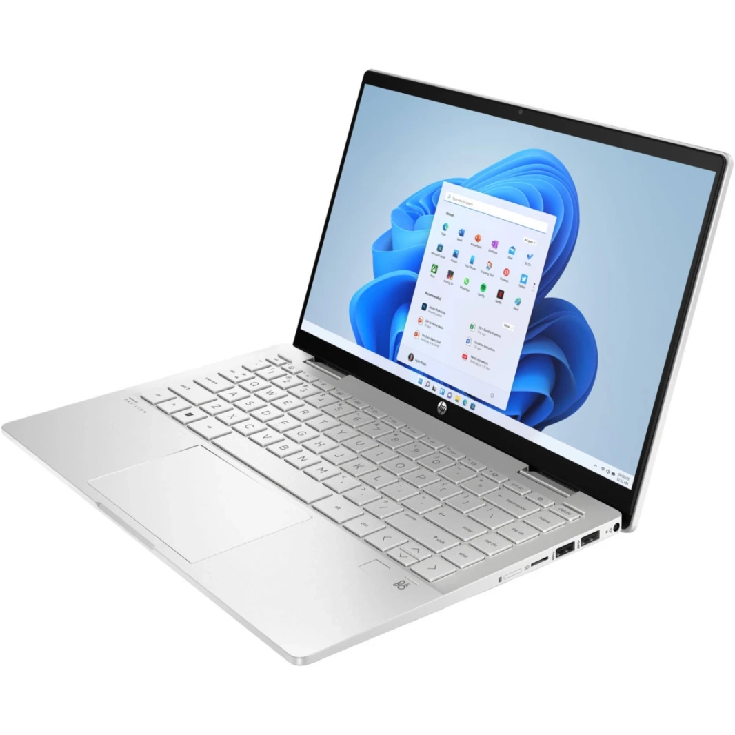 HP Pavilion x360 NEW 14-ek1000ne ​​13Gen Intel Core i3 6-Cores 2-in-1 Touch Screen - فضي
