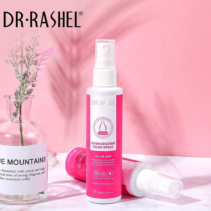 Dr.Rashel  PH-Balanced Feminine Deodorant Fresh Spray All-In-One - 100ml