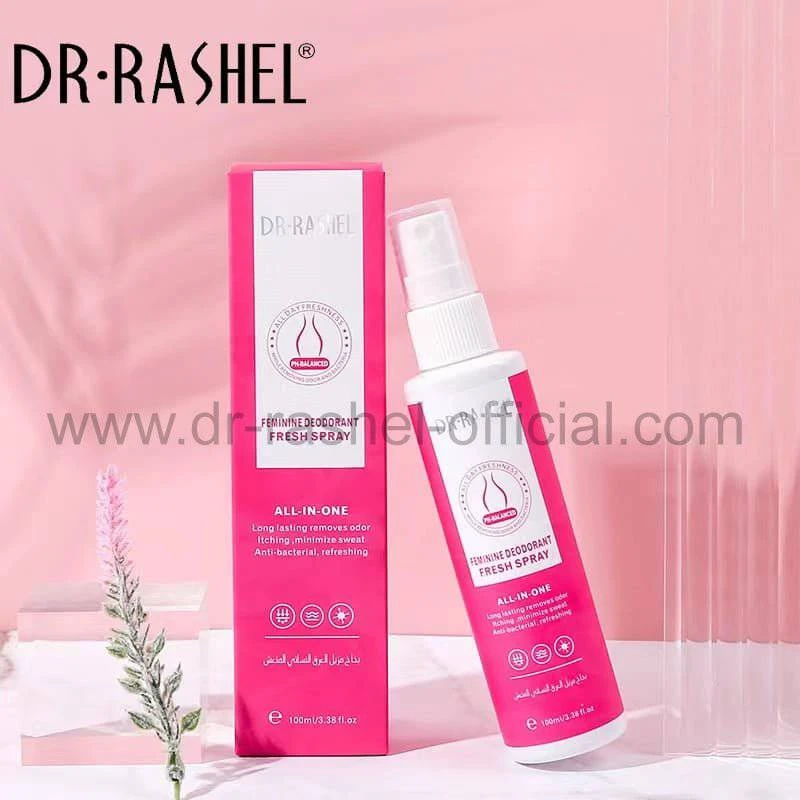 Dr.Rashel  PH-Balanced Feminine Deodorant Fresh Spray All-In-One - 100ml