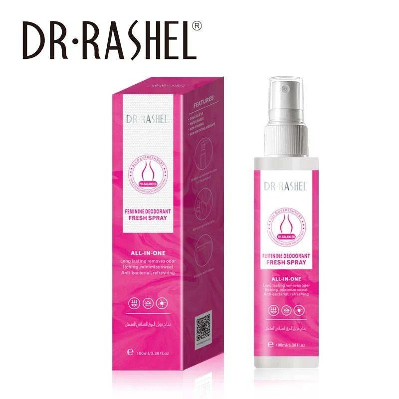 Dr.Rashel  PH-Balanced Feminine Deodorant Fresh Spray All-In-One - 100ml