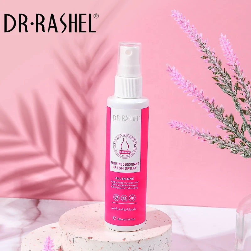 Dr.Rashel  PH-Balanced Feminine Deodorant Fresh Spray All-In-One - 100ml