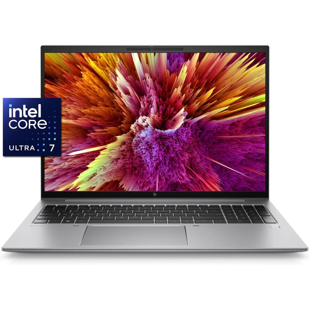 محطة عمل محمولة HP ZBook Firefly 16 G11 (2024) جديدة بمعالج Intel Core Ultra 7 12-Cores AI-Powered Powerful للأعمال التجارية الآمنة والبطارية الكبيرة - فضي