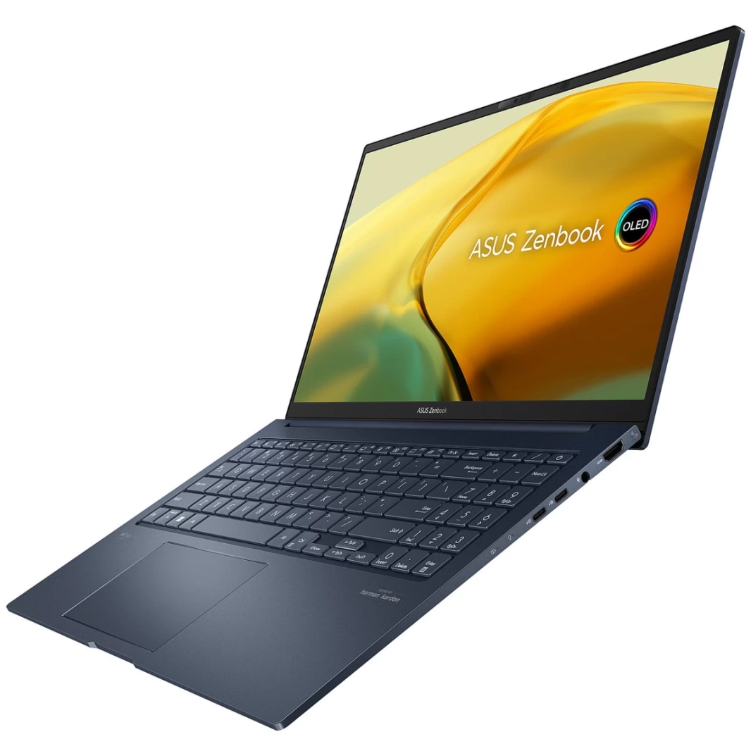 ASUS Zenbook 14 OLED (2024) UX3405 Intel Core Ultra 9 AI Boost NPU 16-Core مع شاشة تعمل باللمس OLED بدقة 3K بمعدل تحديث 120 هرتز وبطارية كبيرة