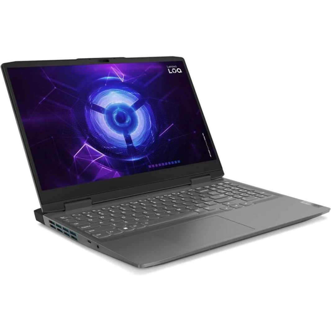 معالج AMD Ryzen 7 7435HS من Lenovo LOQ، شريحة Ai: LA1، NVIDIA GeForce RTX™ 4060، 8GB، 15.6 بوصة، FHD، معدل تحديث 144 هرتز - لونا جراي
