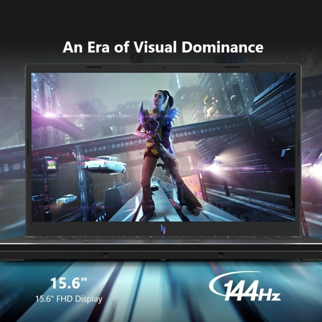 كمبيوتر محمول ACER NITRO V15 الجيل الثالث عشر Intel® Core i7-13620H 4.90 جيجاهرتز NVIDIA GeForce RTX 4060 8GB 16GB-DDR5 شاشة 15.6 بوصة IPS FHD 144 هرتز - Windows 11 Home