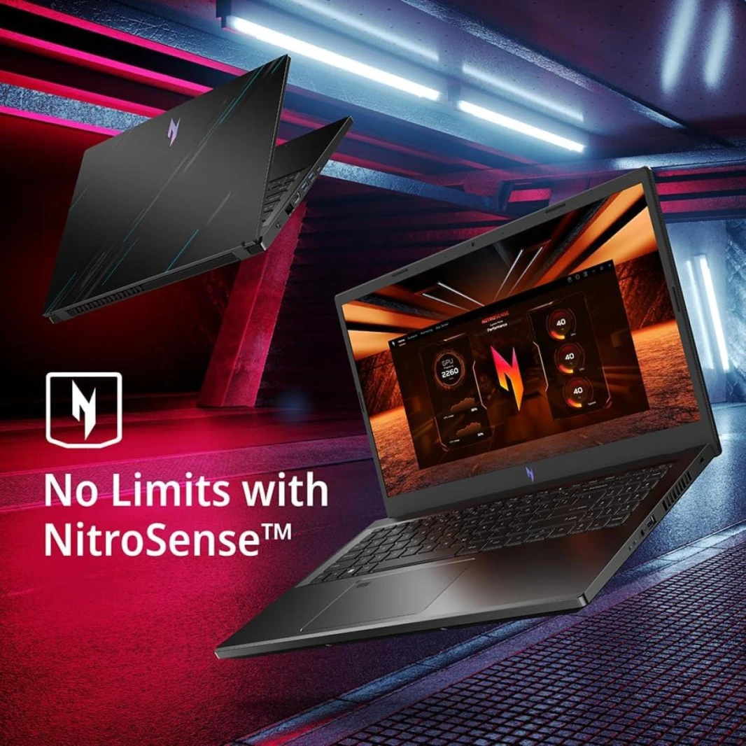 Laptop ACER NITRO V15 13TH GEN Intel® Core i7-13620H 10-Cores 4.90 GHz NVIDIA GeForce RTX 2050 4GB 16GB-DDR5 15.6" IPS  FHD 144Hz Display - Windows 11 Home