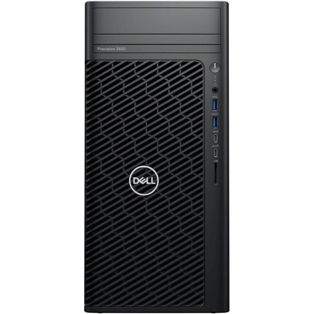 Dell Precision 3680 Tower Workstation (2024) 14Gen Intel Core i9 K-Series 24-Cores For Designing, Editing & Even Gaming w/ Upgradable Graphic Card & 3 Years Warranty - Black
