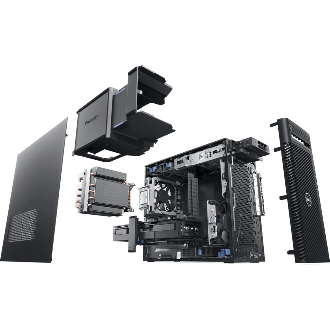 Dell Precision 3680 Tower Workstation (2024) 14Gen Intel Core i9 K-Series 24-Cores For Designing, Editing & Even Gaming w/ Upgradable Graphic Card & 3 Years Warranty - Black