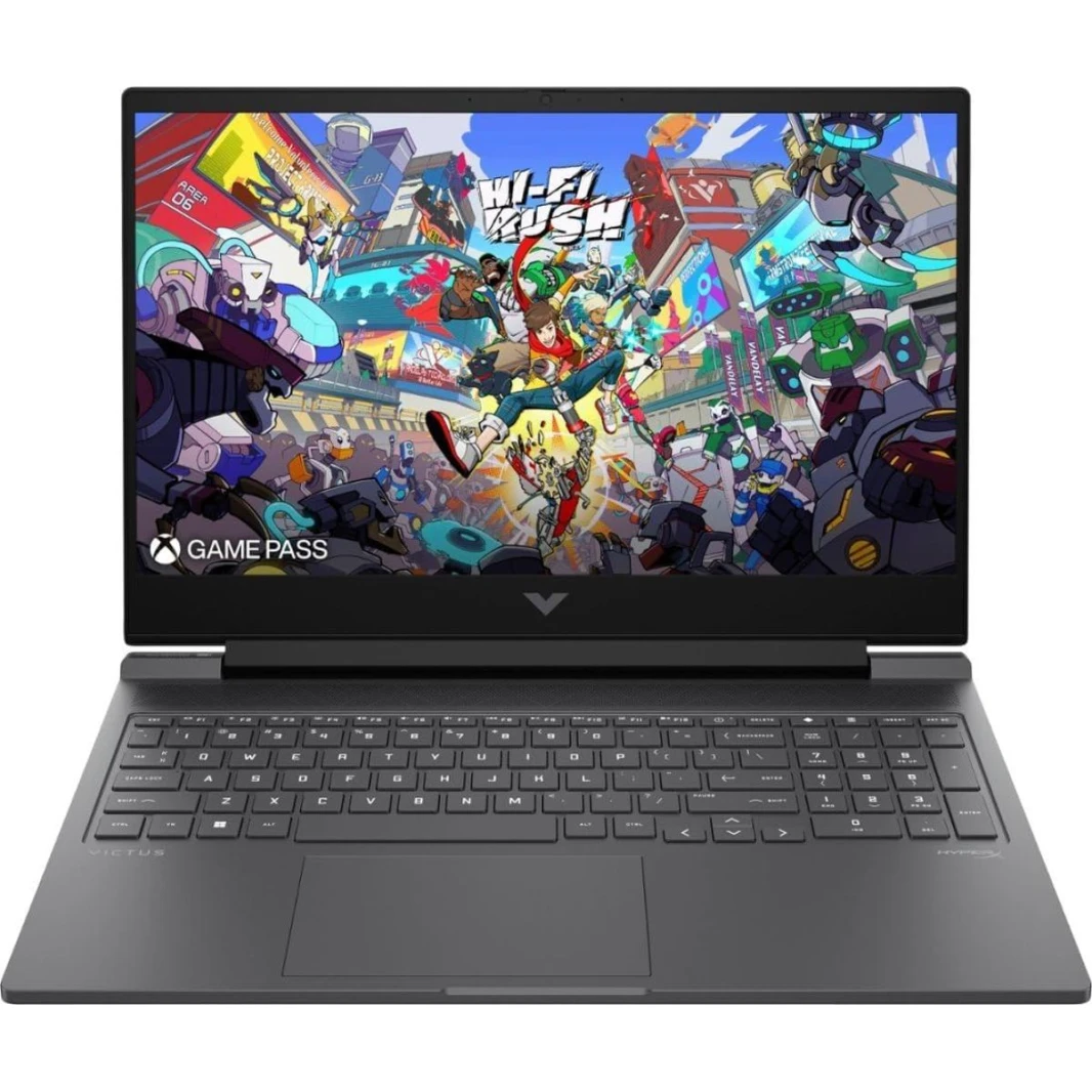 كمبيوتر محمول للألعاب HP Victus 16 معالج AMD Ryzen 7 8845HS ثماني النواة حتى 5.1 جيجاهرتز AMD Ryzen™ AI حتى 38 TOPS NVIDIA GeForce RTX 4070 8GB 16.1" FHD 144Hz - Windows 11 Home