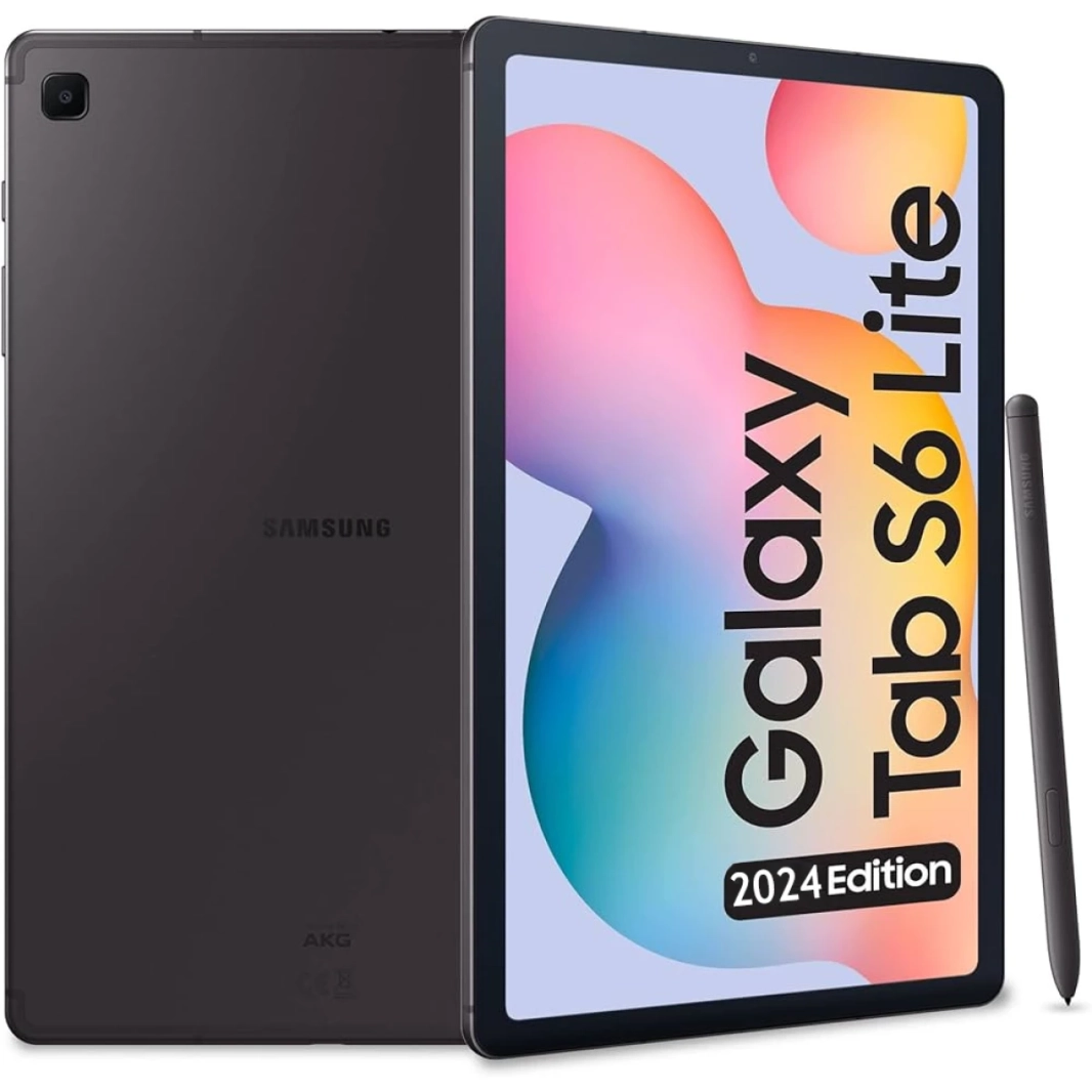 SAMSUNG NEW Galaxy Tab S6 Lite (2024) 10.4" Android WIFI Business Class w/ Long Lasting Battery & Expandable Memory (S Pen Included) - Grey