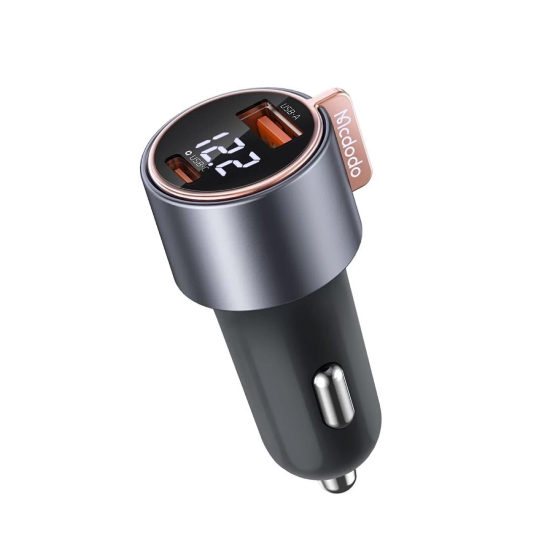 Mcdodo CC-3690 Car Charger Mobil 75W Dual Port USB A + C Fast Charging