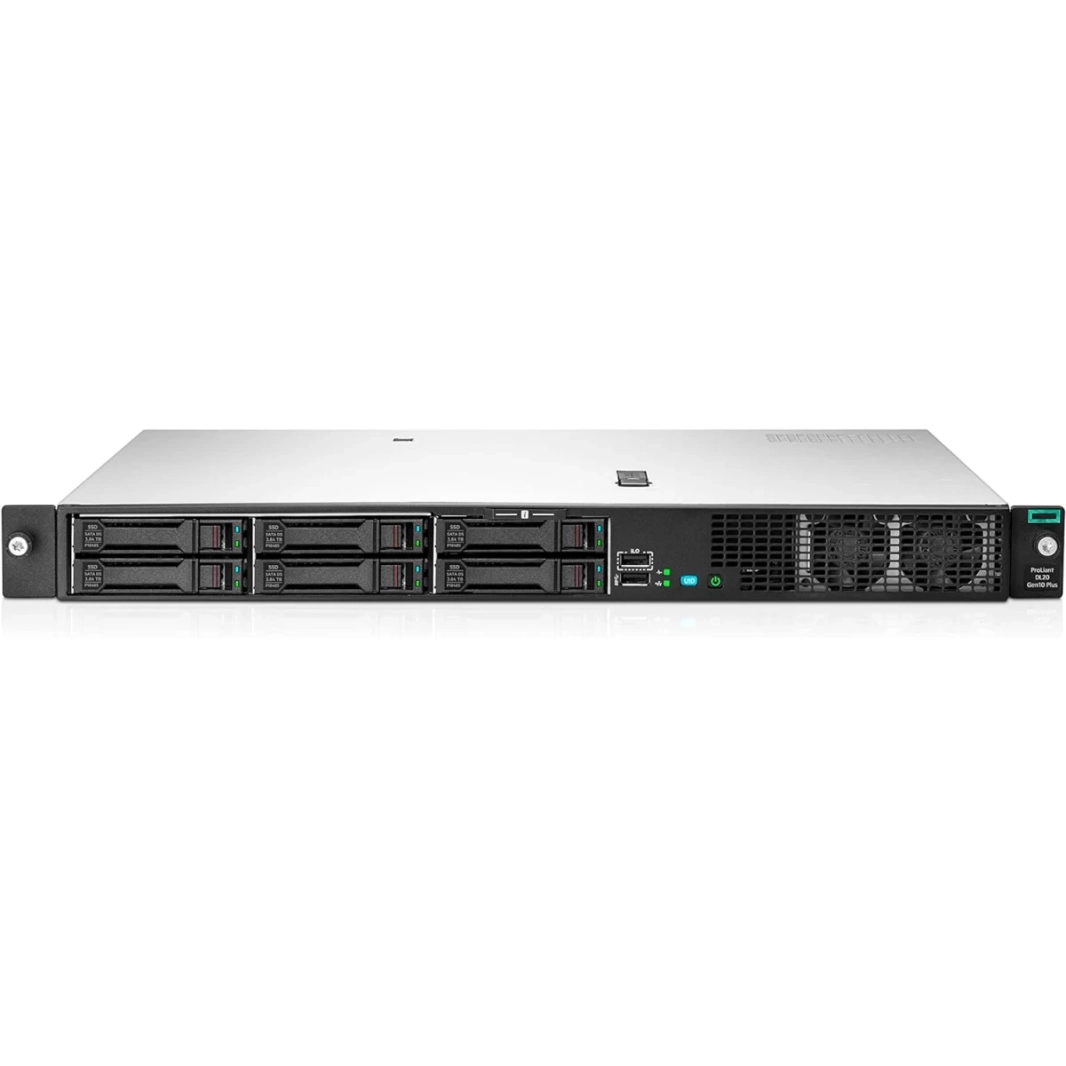 HPE ProLiant DL20 Gen10 Plus High Performance Rack Intel Xeon E-2336 up to 4.8GHz 6-Cores w/ 16GB Memory & 2x HP 960GB Enterprise SSD