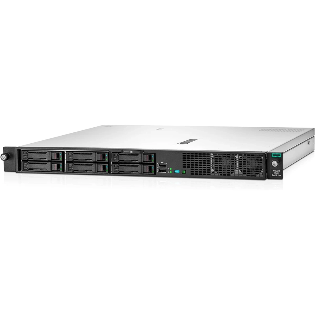HPE ProLiant DL20 Gen10 Plus High Performance Rack Intel Xeon E-2336 up to 4.8GHz 6-Cores w/ 16GB Memory & 2x HP 960GB Enterprise SSD