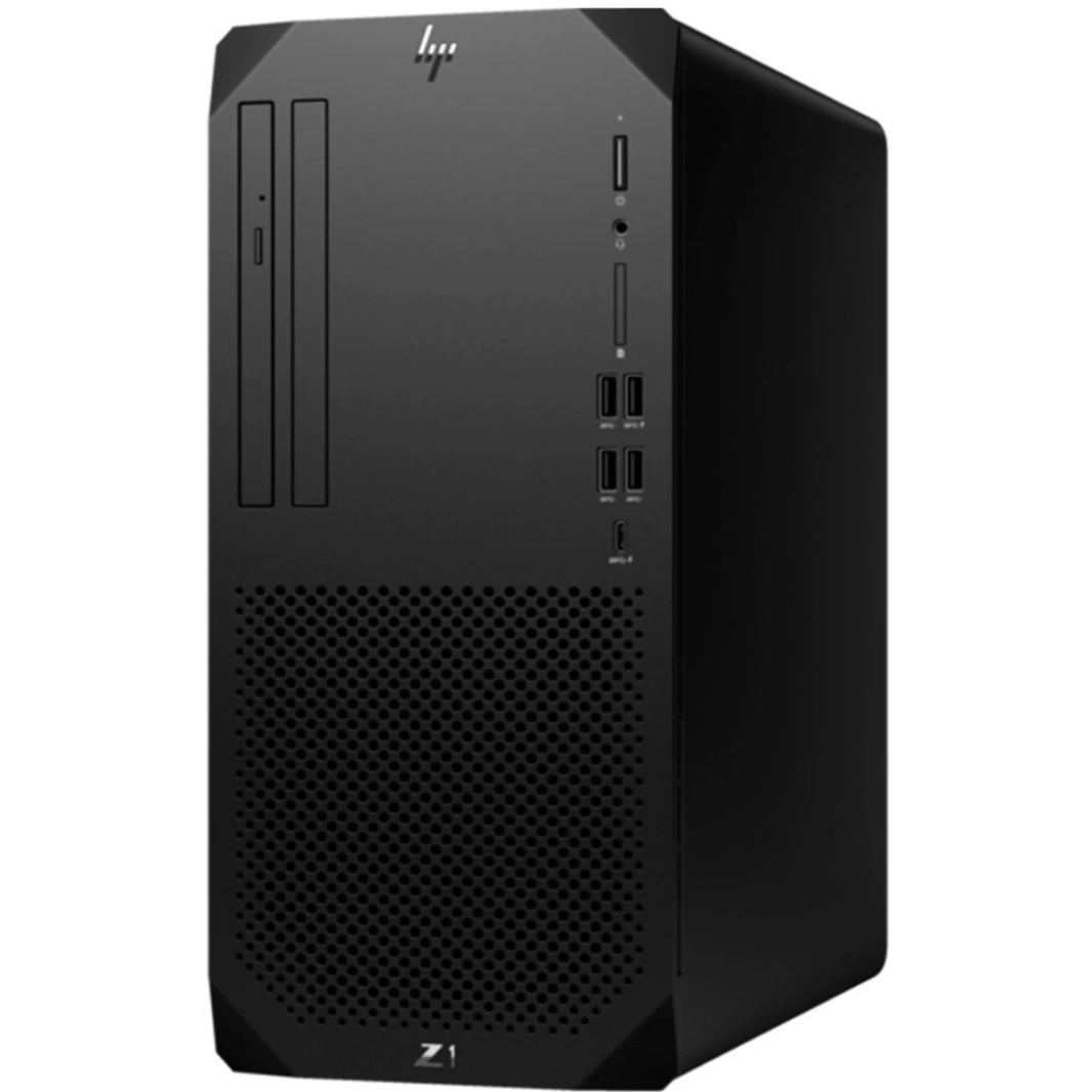 محطة عمل HP Z1 G9 (2023) Intel Core i7 من الجيل الثالث 16-Cores للتصميم والتحرير وحتى الألعاب مع Nvidia RTX 3050 6GB - أسود