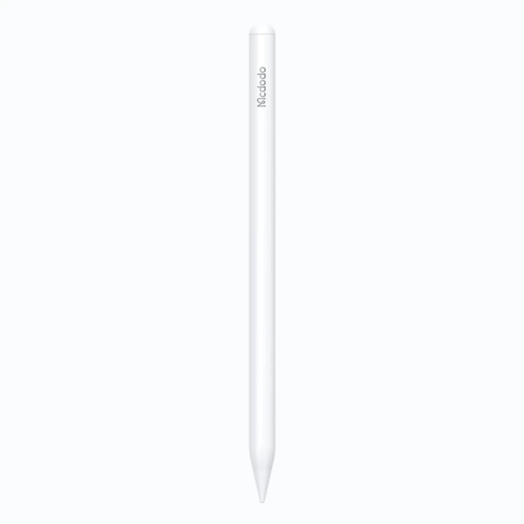 قلم MCDODO PN-8921 Stylus لأجهزة iPad (مع كابل شحن مغناطيسي) - أبيض