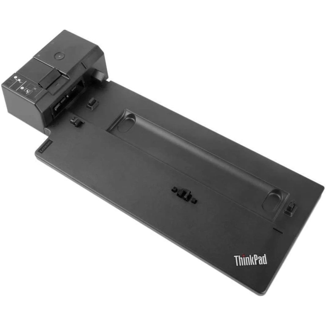 محطة إرساء Lenovo ThinkPad Ultra بقوة 135 وات (2 منفذ USB-C 3.1، ومنفذ VGA واحد، ومنفذ HDMI 2.0 واحد، ومنفذ DisplayPort واحد)