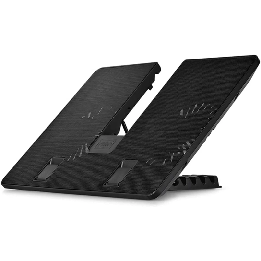 DeepCool U PAL 2x140mm Fans Adjustable USB 3.0 Laptop Stand w/ Cooler - Black