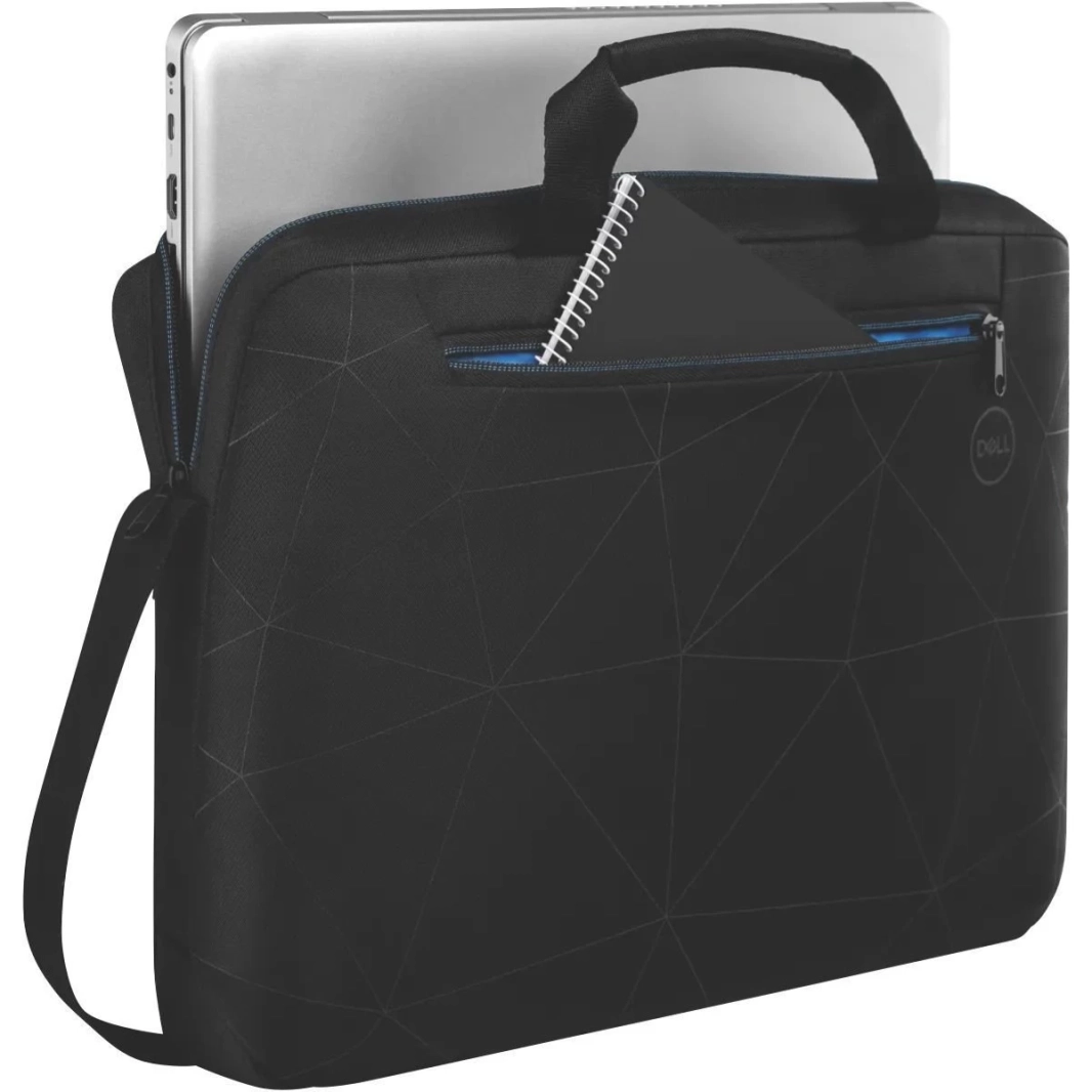 حقيبة حمل Dell Essential ES1520C (حقيبة صغيرة) لأجهزة الكمبيوتر المحمولة مقاس 15 إلى 15.6 بوصة - سوداء