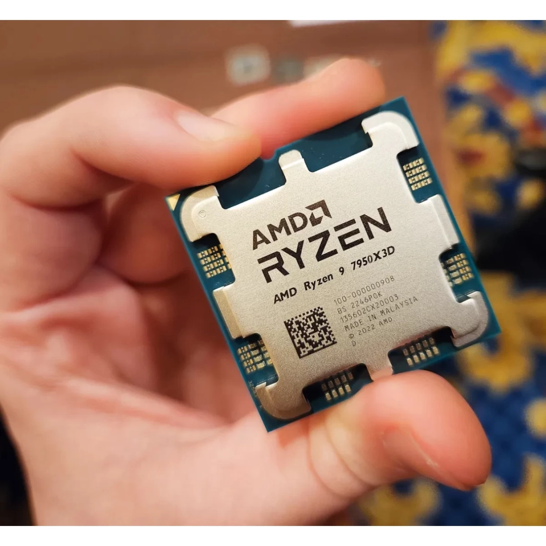 معالج AMD RYZEN 9 7950X3D 16-Core 4.2GHz (5.7 GHz Max Boost) 145MB Cache AM5 Desktop، Tray