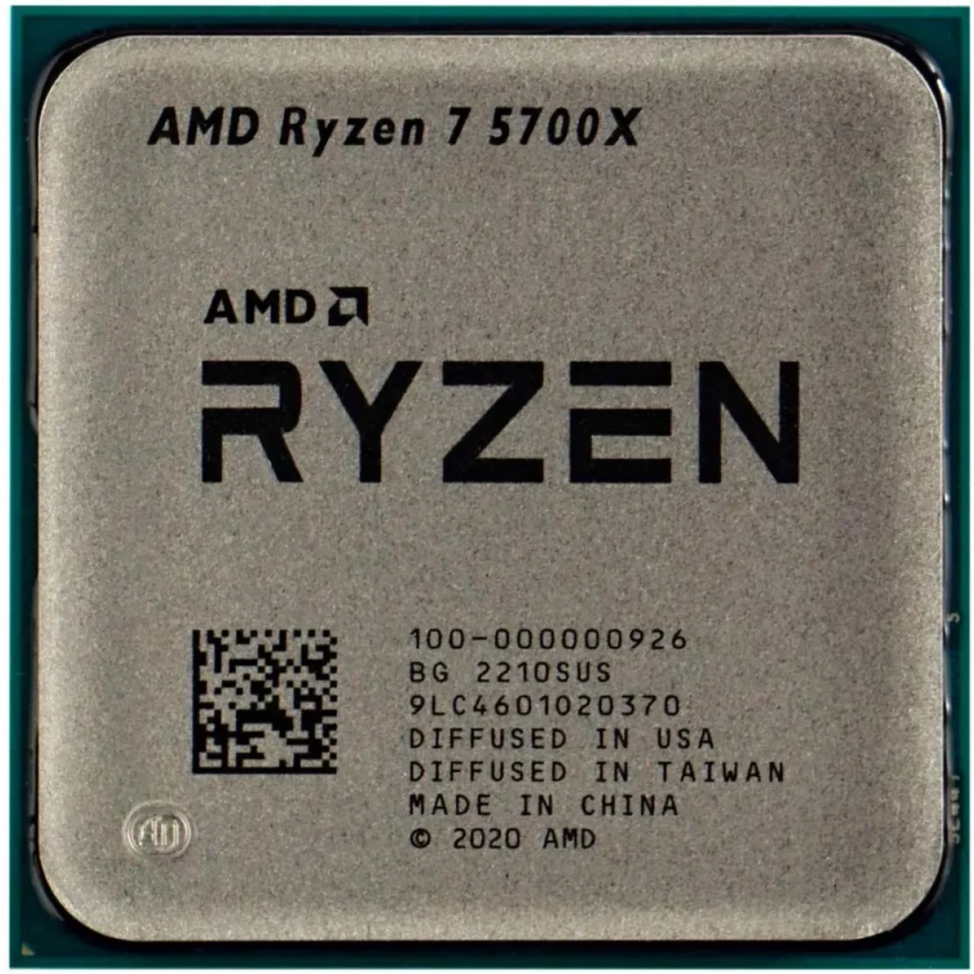 AMD RYZEN 7 5700X 8-Core 3.4GHz (4.6 GHz Max Boost) 36MB Cache AM4 Desktop Processor , Tray
